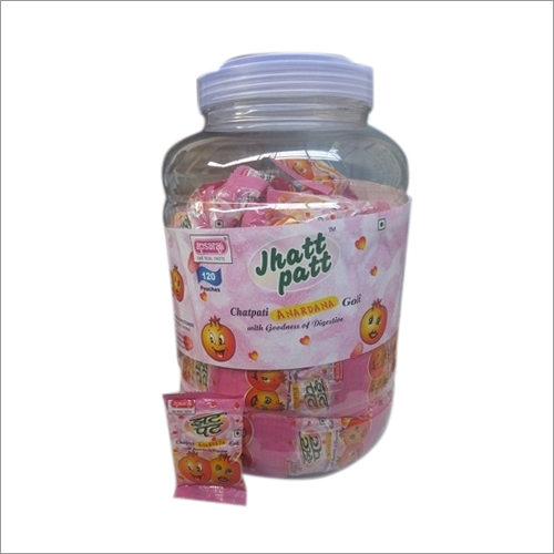 Anardana Goli - Round Shape, Sweet Taste, Semi-Soft Texture | Single Package, Crafted from Pomegranate Seeds for an Authentic Flavor Experience