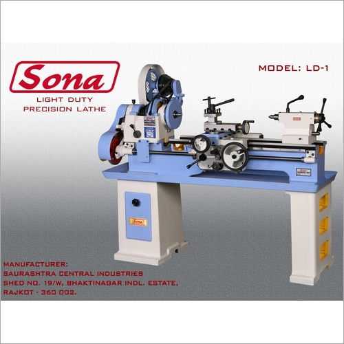 सेमी ऑटोमैटिक लाइट ड्यूटी लेथ मशीन