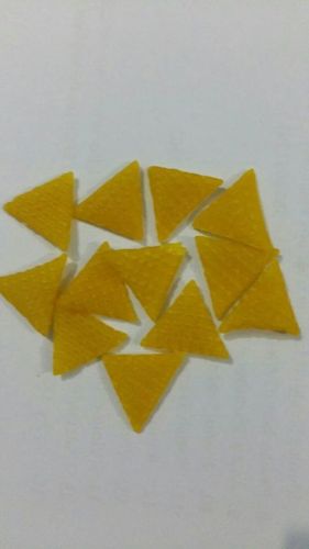 त्रिकोण आकार 3d पापड़