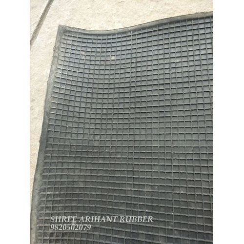 ब्लैक चेकर्ड रबर शीट्स