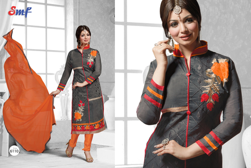 ladies cotton printed unstitch salwar suits