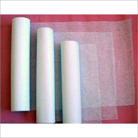 White Non Woven Fabric Texture: Soft