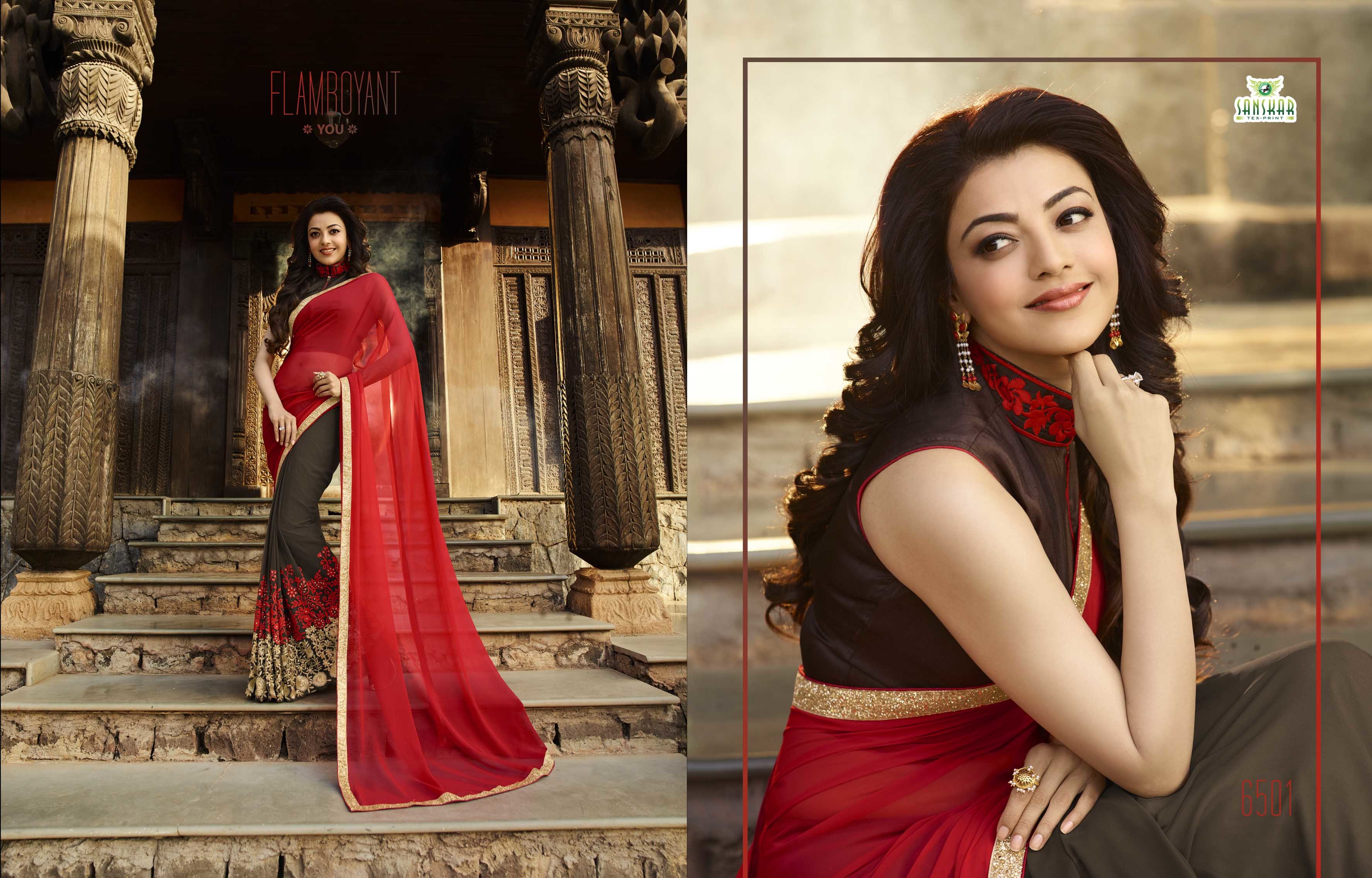 Designer Embroidered Saree