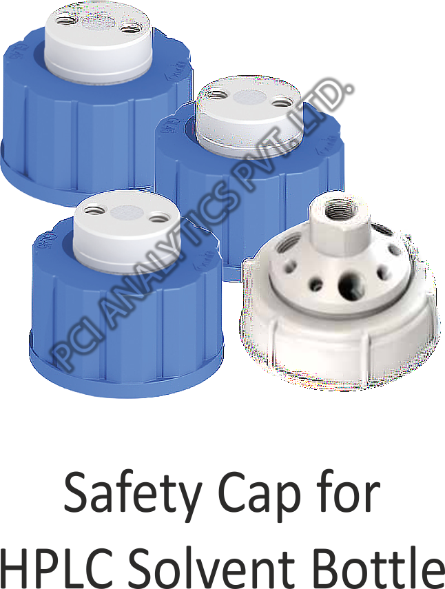 Steel Safety Cap For Hplc Solvent Bottle