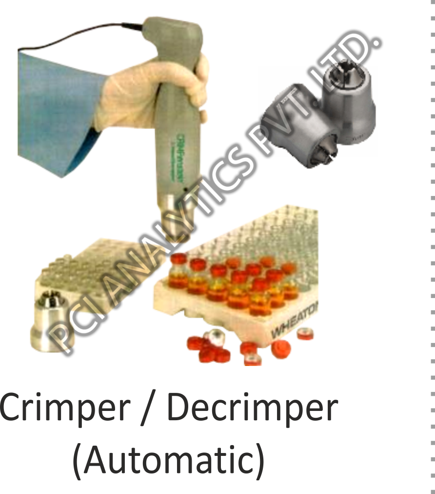 Automatic Vial Crimper And Decrimper - Aluminium, 11mm, Grey | Advanced Crimping For 2ml And 20ml Vials, Lightweight 250g
