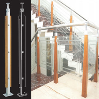लकड़ी की बालस्ट्रेड
