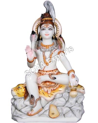 मकराना मार्बल शंकर मूर्ति