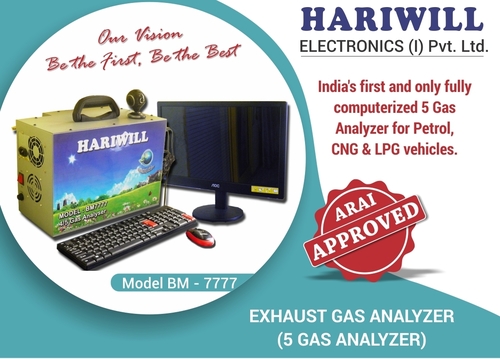 Petrol Exhaust 4/5 Gas Analyzer