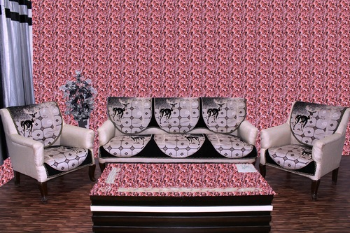 प्रिंटेड चेनिल सोफा पैनल माधुरी