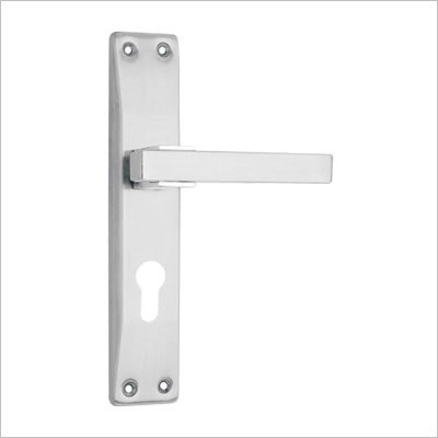 SS Mortice Handles - Aluminum & Stainless Steel, 200mm Size, Sleek Silver Finish, Easy Installation for Doors