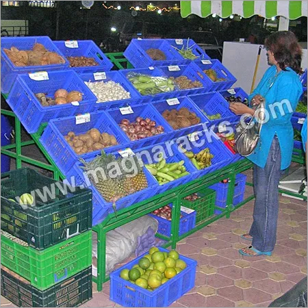 फ्रूट एंड वेजिटेबल स्टैंड क्षमता: 100 से 150 लीटर/दिन