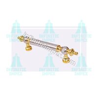 ब्रास डबल साइडेड डोर पुल हैंडल