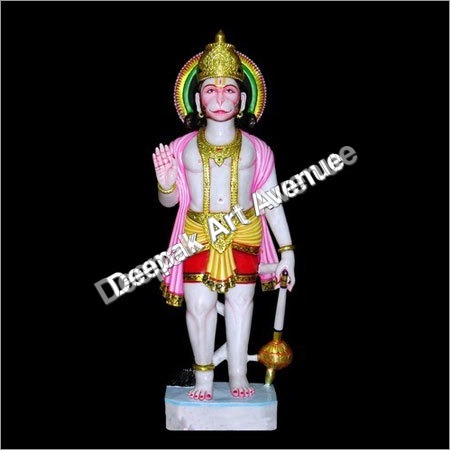 मार्बल भगवान हनुमान की मूर्तियाँ