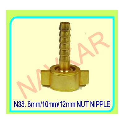 Brass Wing Nut Nipple