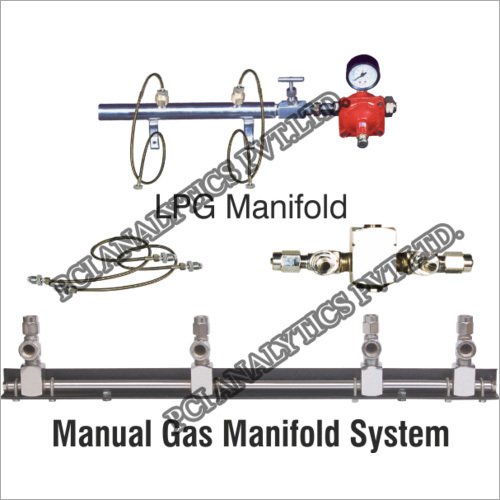 Silver Manual Gas Manifold System