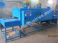 नीला औद्योगिक कन्वेयर ओवन