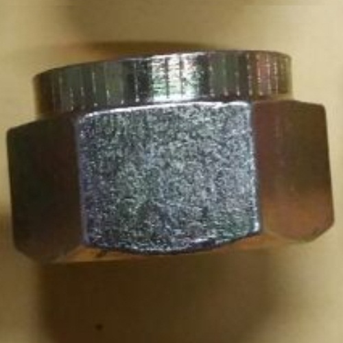 Cleveloc Nut - Carbon Steel En 8 / Sae 1045, Zinc Passivation Blue / Yellow & Black Oxide Finish, Iso Class 8 & 10