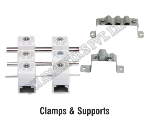 क्लैम्प और सपोर्ट्स