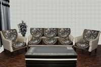 Printed Chenille Sofa Panel Mayur