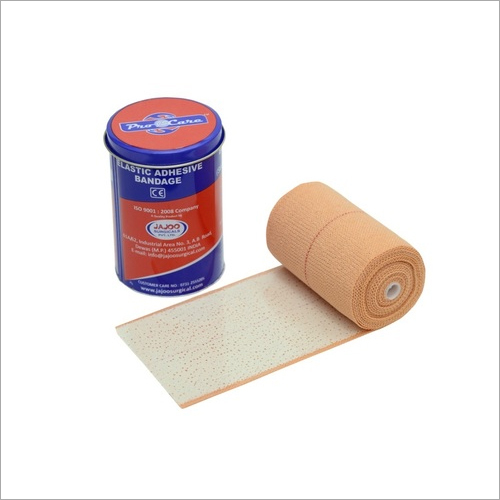 Brown Elastic Adhesive Bandage