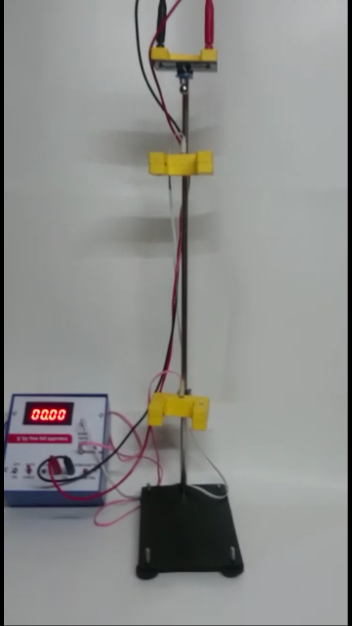 Free Fall Apparatus With Optical Gate
