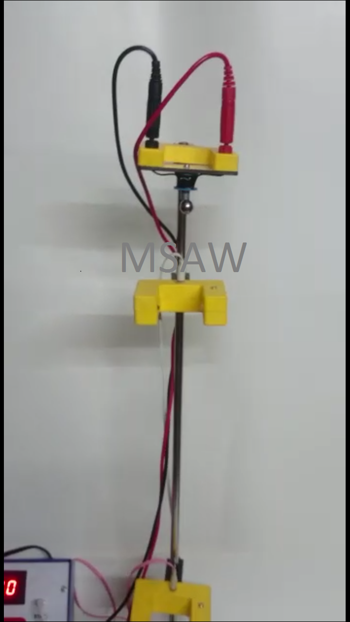 Free Fall Apparatus With Optical Gate