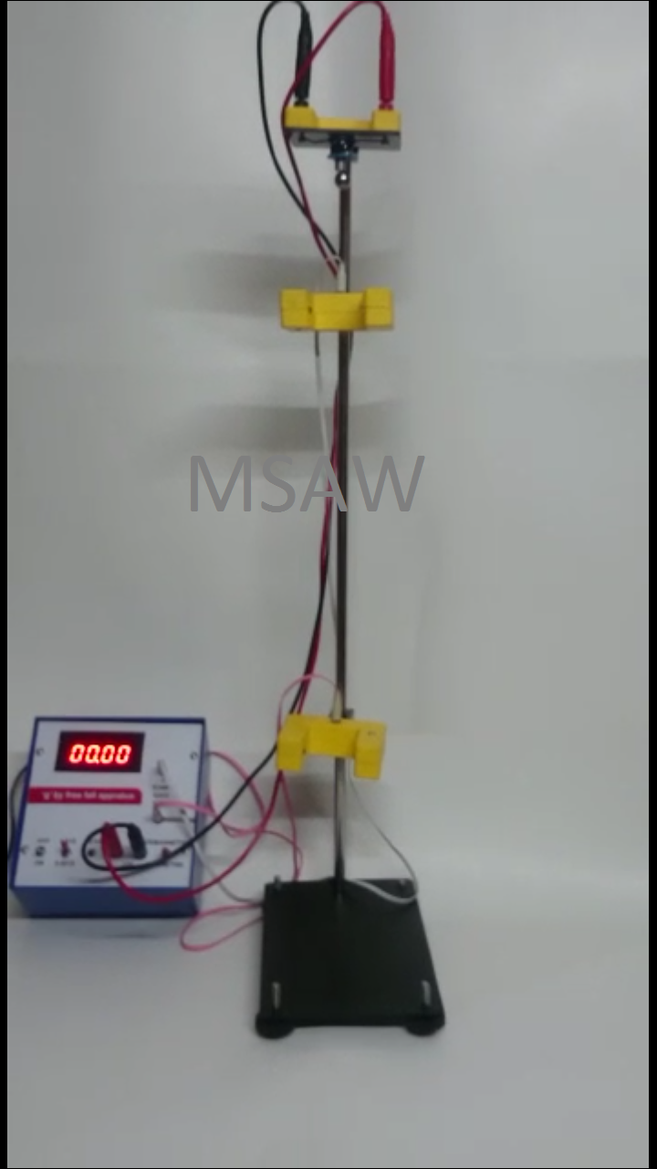 Free Fall Apparatus With Optical Gate