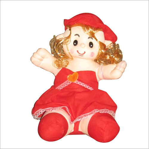 बैठने वाली गुड़िया सॉफ्ट टॉय