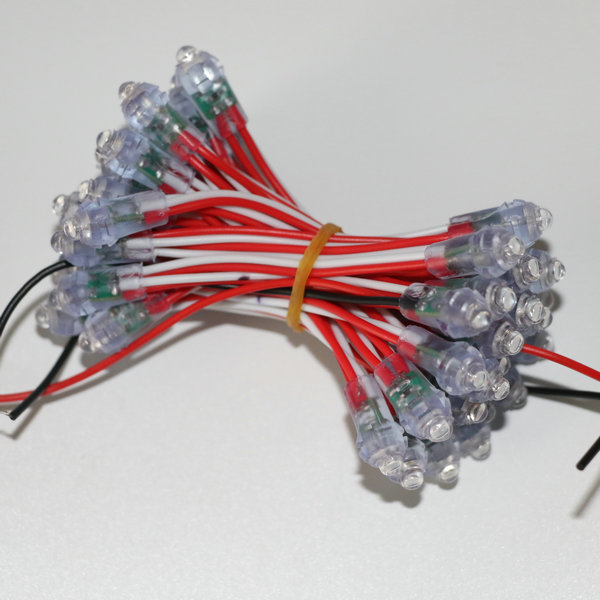 Led Pixel String 9mm Red