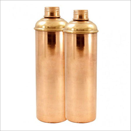 कॉपर पानी की बोतल सेट