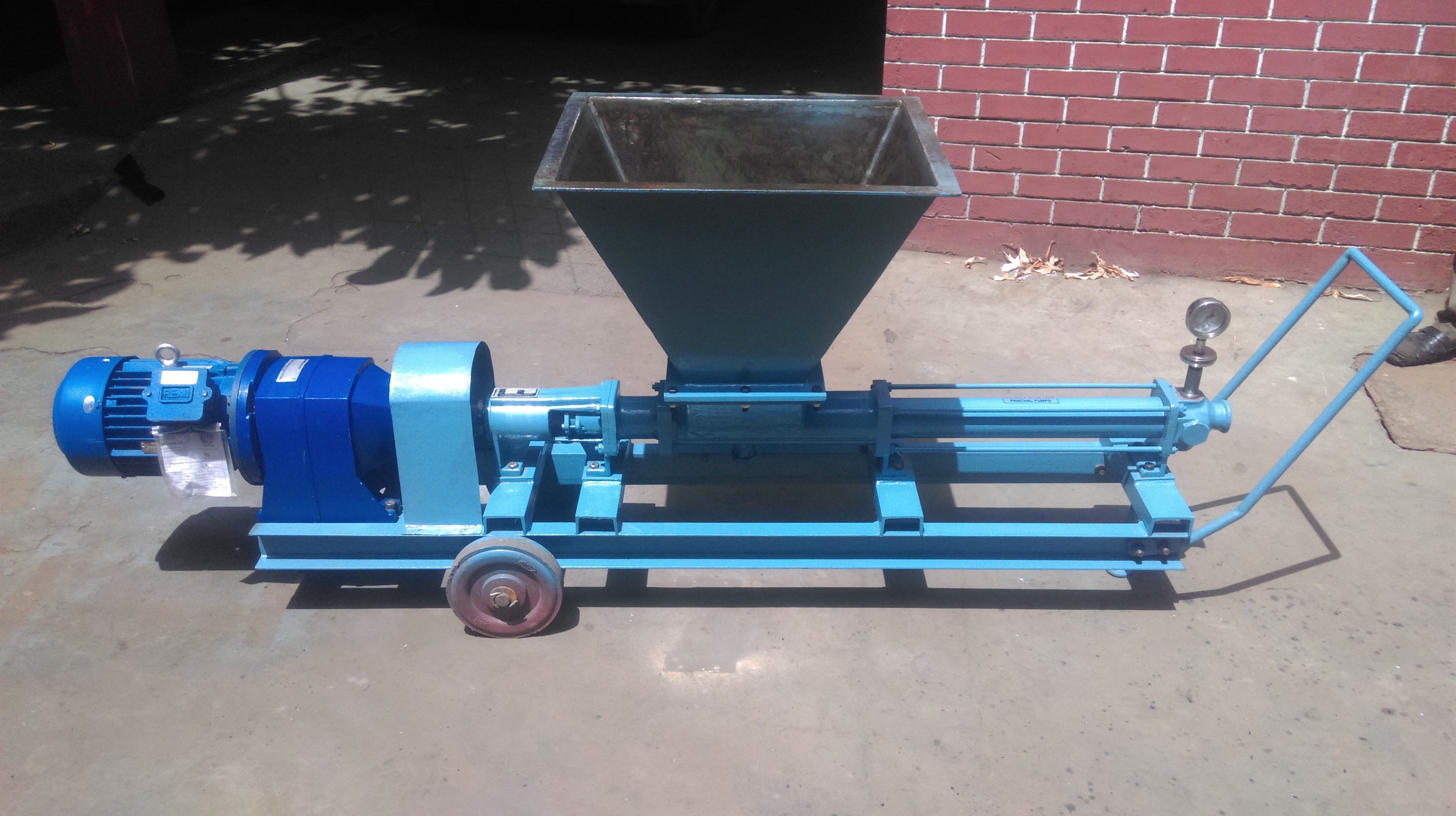 Grout Pump, Grout Mix Pump, Plaster Pump Flow Rate: 100 - 6000 Lph