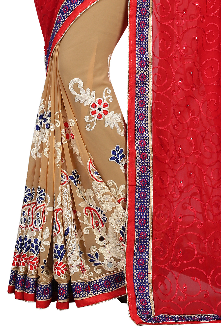 Red Wedding Saree