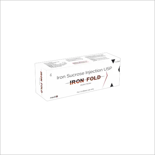Iron Sucrose Injection - 100 mg Dosage, Effective for Iron Deficiency Anemia & Chronic Kidney Disease