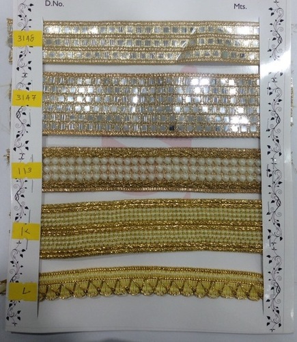 Golden Saree Lace