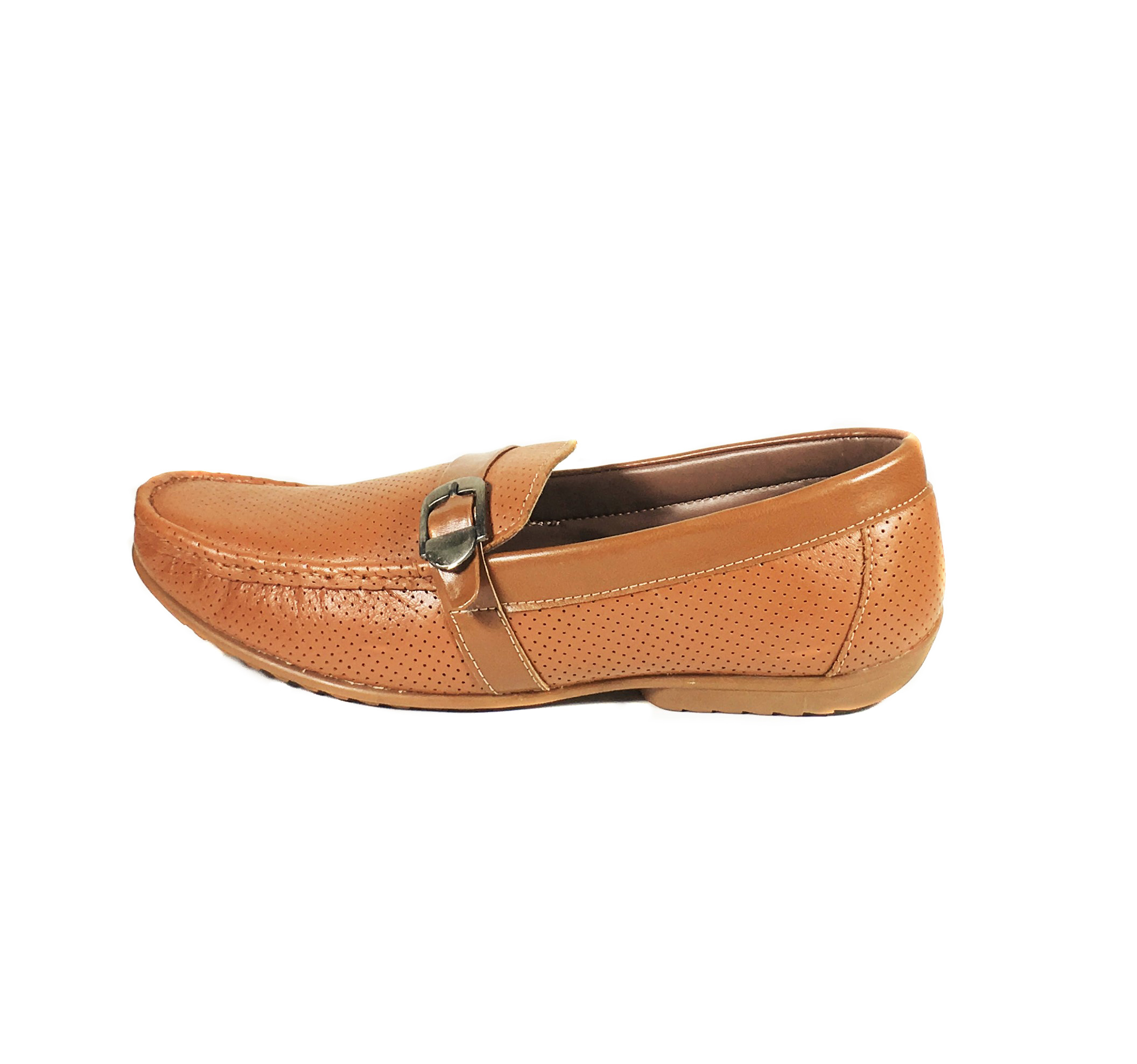 Leather Shoes - Superior Quality Leather, Size Variety , Tan Color, Sleek Design, Long Lasting Shine, Modern Style