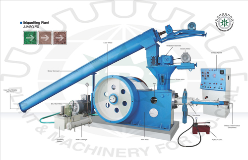 Customized Accessories Radhe_Biomass Briquettes Machine