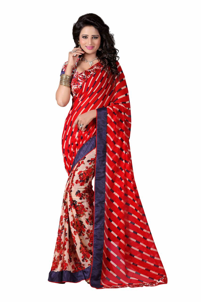 Printed Saree