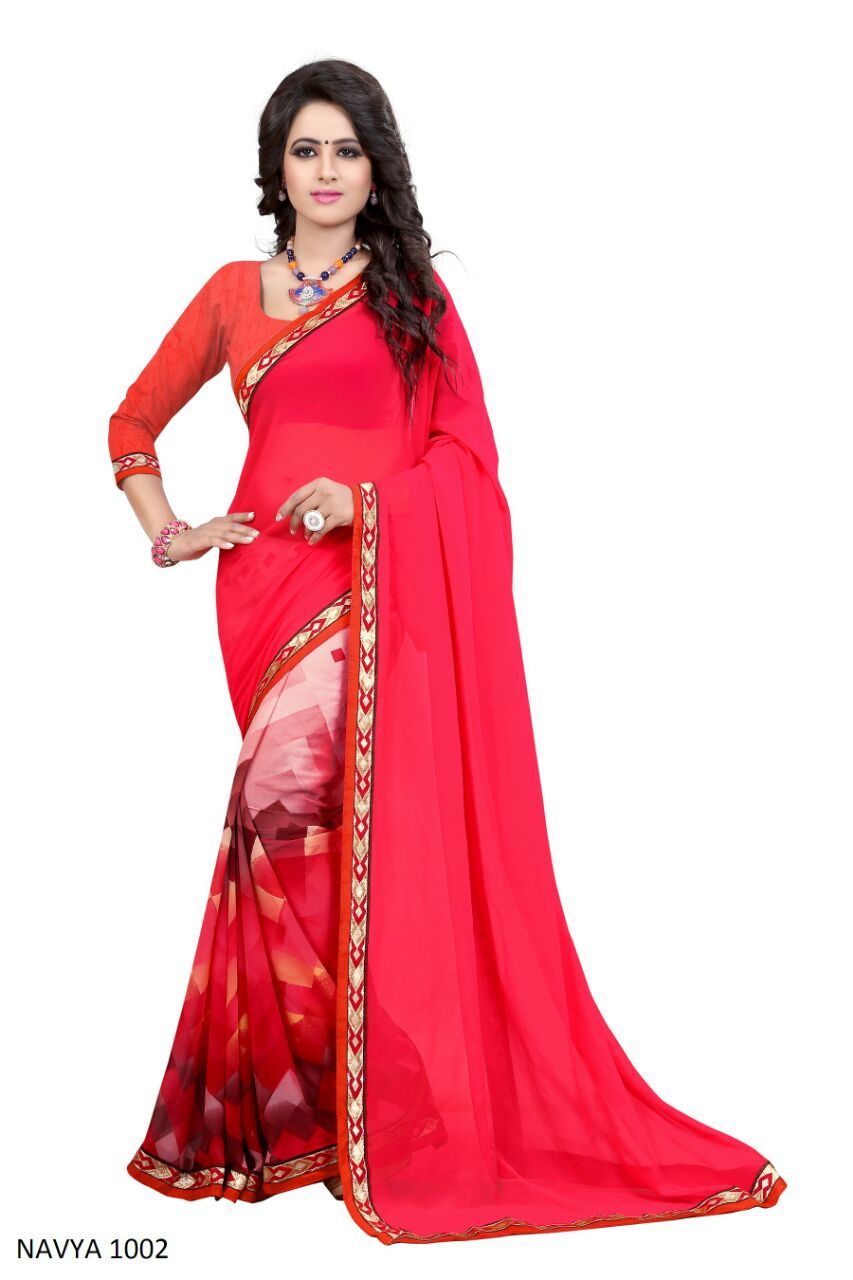 Printed Saree