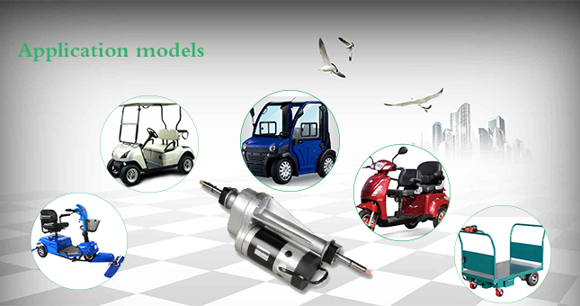 Silver Transaxle For Mobility Scooter