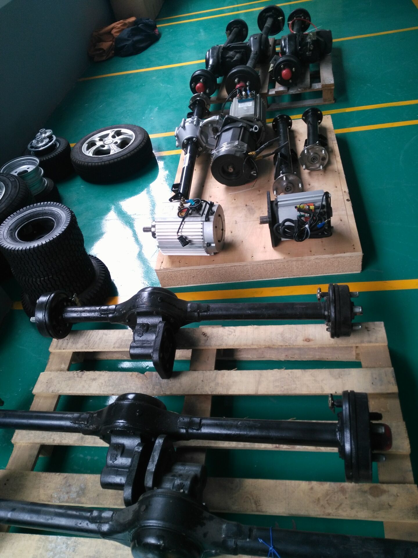 Electric Vehicle Rear Axle