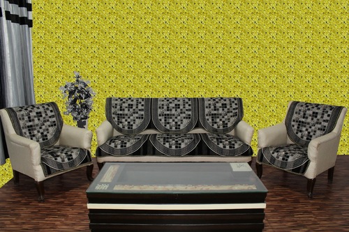 Printed Chenille Sofa Panel Destiny