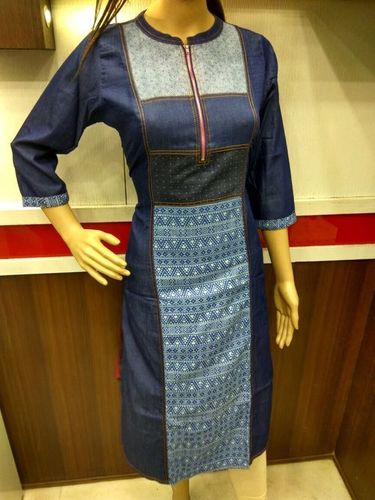 Washable Denim Kurtis3/914