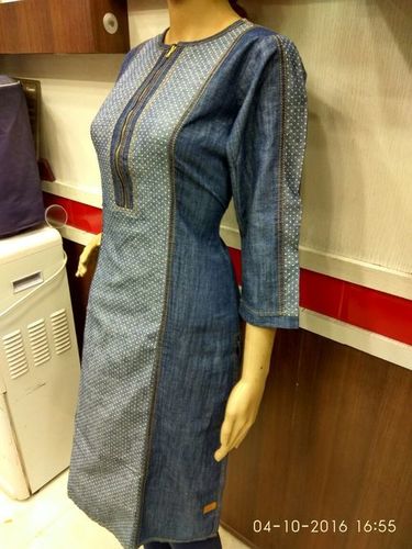 Washable Denim Kurtis4/965