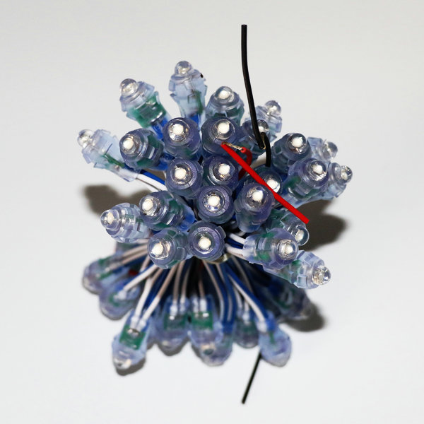 Led Pixel String 12mm Blue