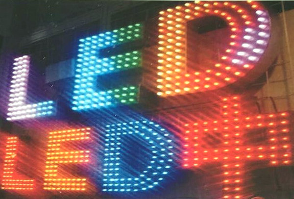 Led Pixel String 12mm Blue