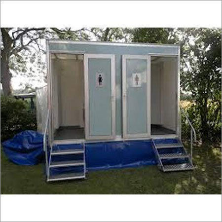 Mobile Toilet Cabin - Color: As Per Client