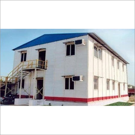 Prefabricated Office - Color: Cream