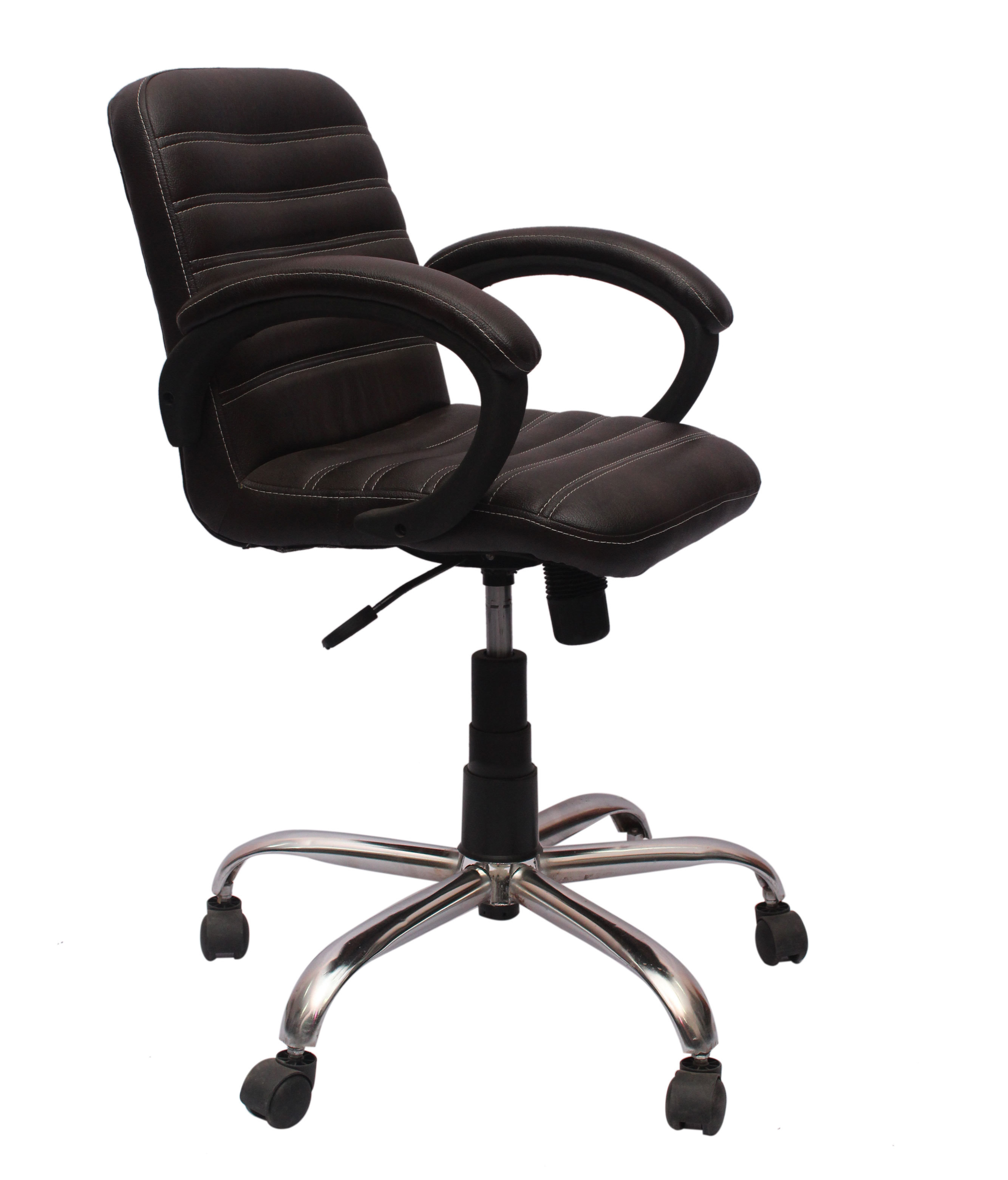 The Luctator Black Visitor Chair With Fix Frame