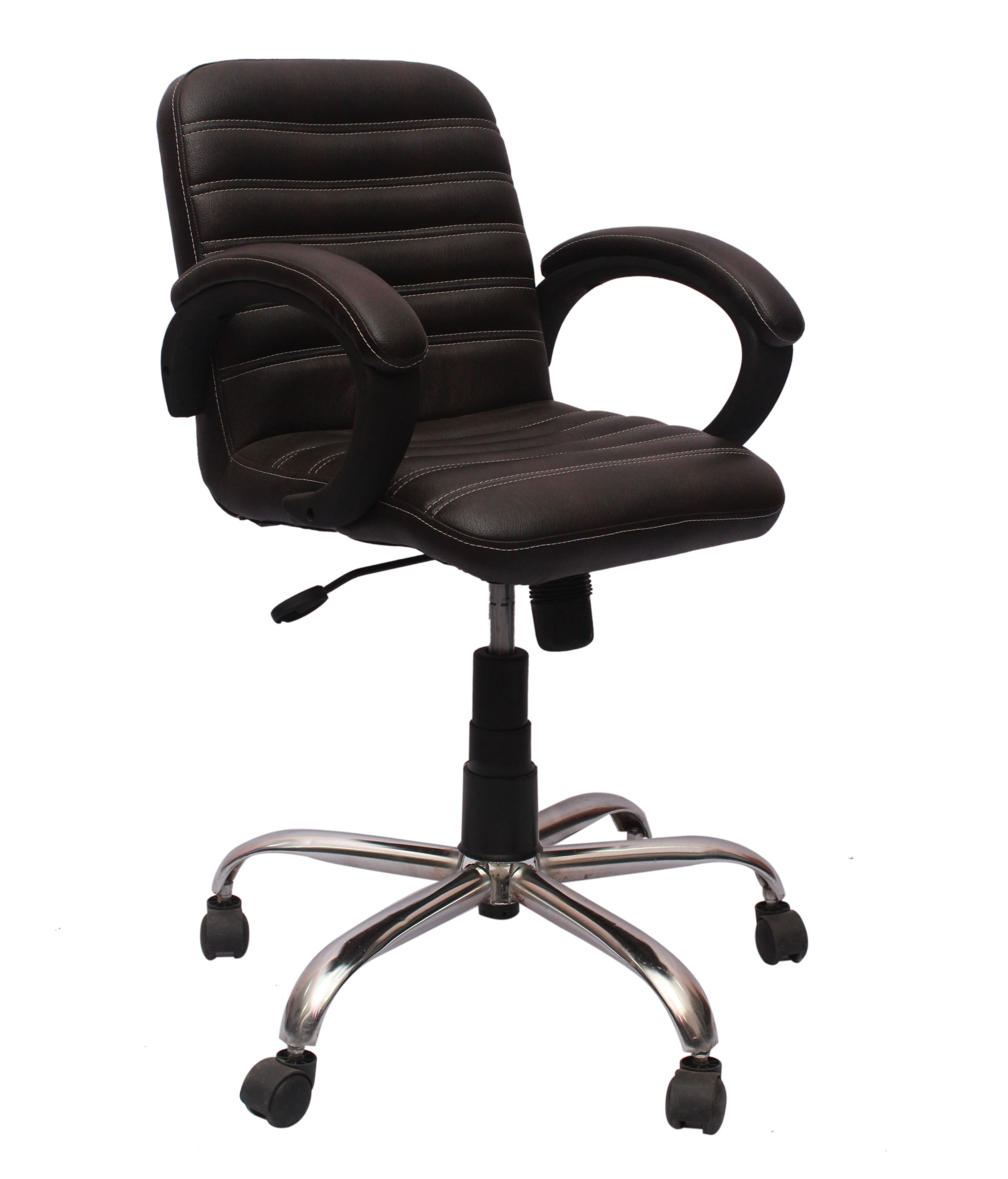The Luctator Black Visitor Chair With Fix Frame