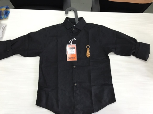 बच्चों की सूती कमीज